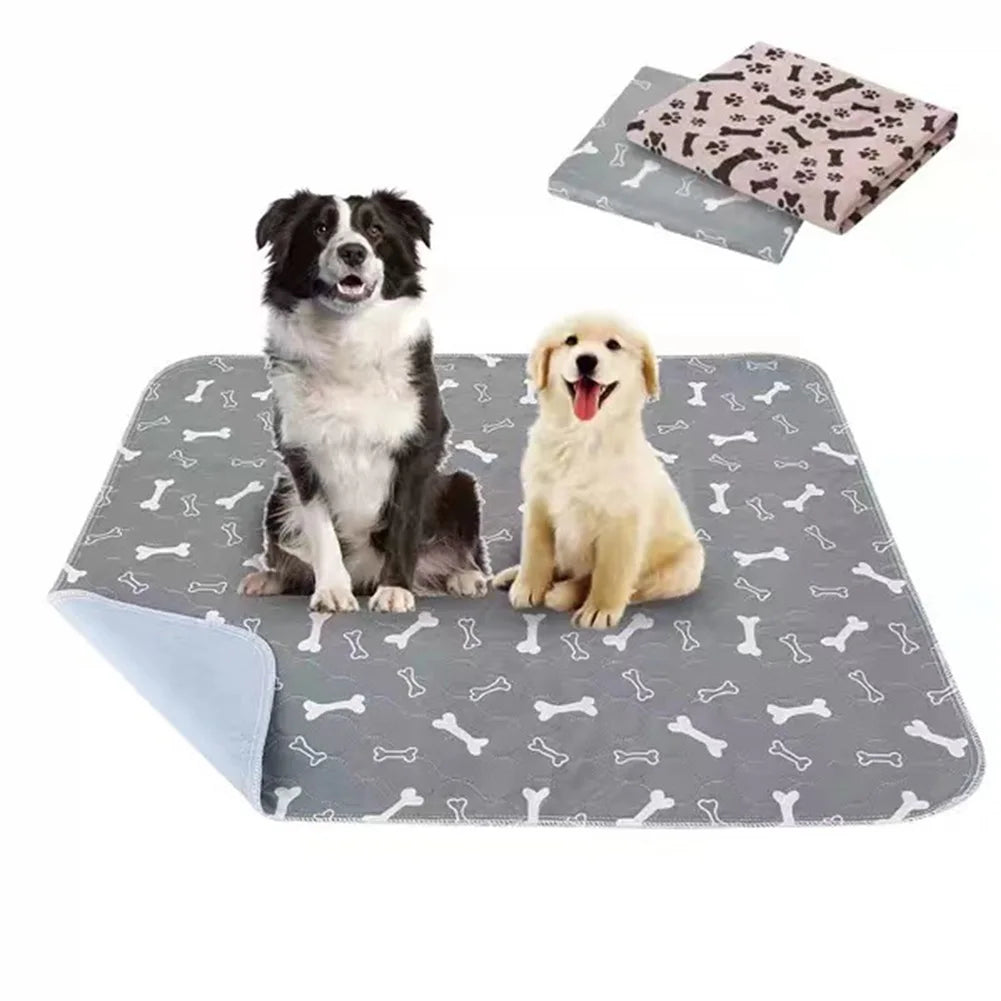 Dog Pee Pad Blanket,Reusable Puppy Pads,Washable Puppy Training Pad,Pet Pee Pad,Leak-Proof Potty Pad,For Small Medium Large Dogs