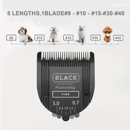 Dog Pet Horse Grooming 5in1 Diamond Blade For Wahl Professional Animal Clippers Arco,Bravura,Chromado,Creativa,Figura,Motion
