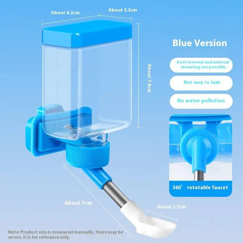 Bird Automatic Water Dispenser Cage Hanging Water Dispenser Easy To Clean Install Pets Water Dispensers Bird Cage Accessories
