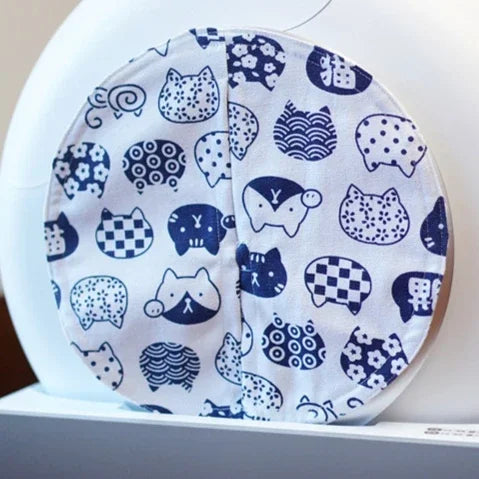 Closed Smart Litter Box Door Curtain Deodorant Pet Accessories Pure Handmade Cotton Deodorant Belt Litter Cat Toilet Cat Supplie