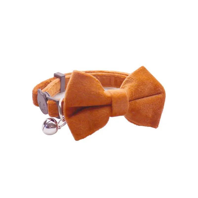 Pet Collars New Pet Bow Bell Collars Cute Cat Collars Pet Supplies Multicolor Adjustable Pets Dressing Tool Pets Accessories