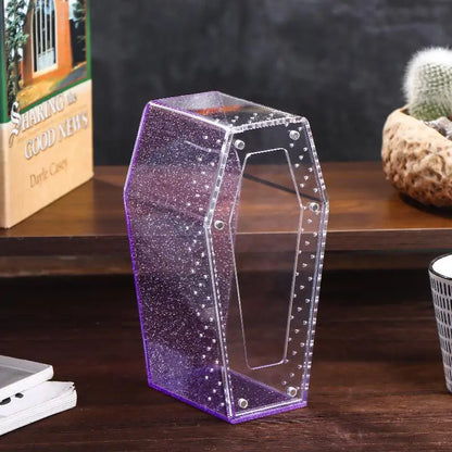 Transparent Acrylic Herpetarium; Spider, Insect, Lizard Breeding Habitat with Ventilation; Arboreal Reptile Housing Box