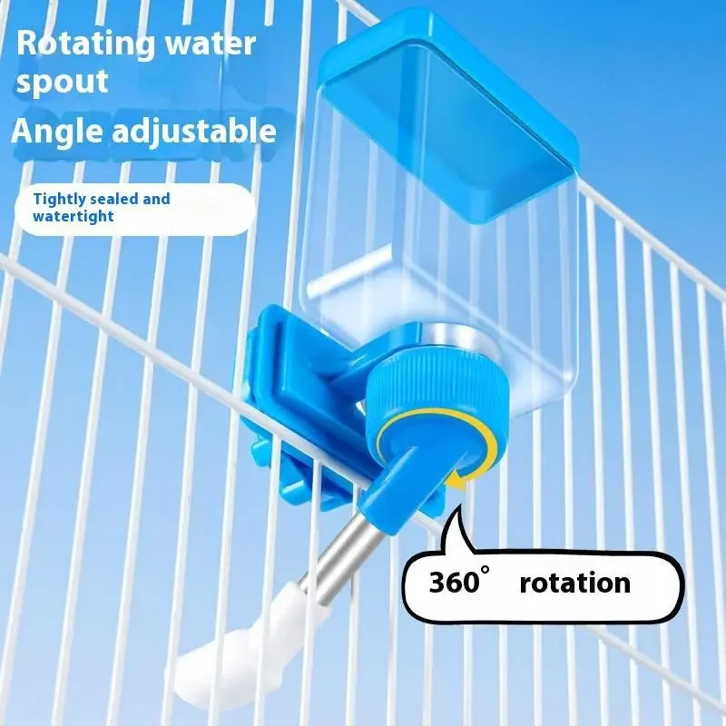 Bird Automatic Water Dispenser Cage Hanging Water Dispenser Easy To Clean Install Pets Water Dispensers Bird Cage Accessories