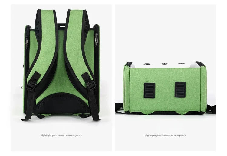 Pet Bird Cage House Parrot Carrier with Feeders Bird Large Space Travel Bag Breathable Portable Bird Cage Accessories