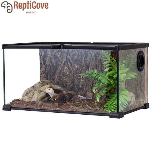 Arboreal Reptile Breeding Box Set for Lizard Snake Horned Frog Spider Scorpion,Climbing Pet Tank and Housing Kit