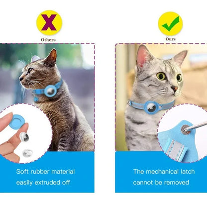 Pet Locator Collar Tracking Cat Collar for Anti-Lost Locator Positioner protective sleeve