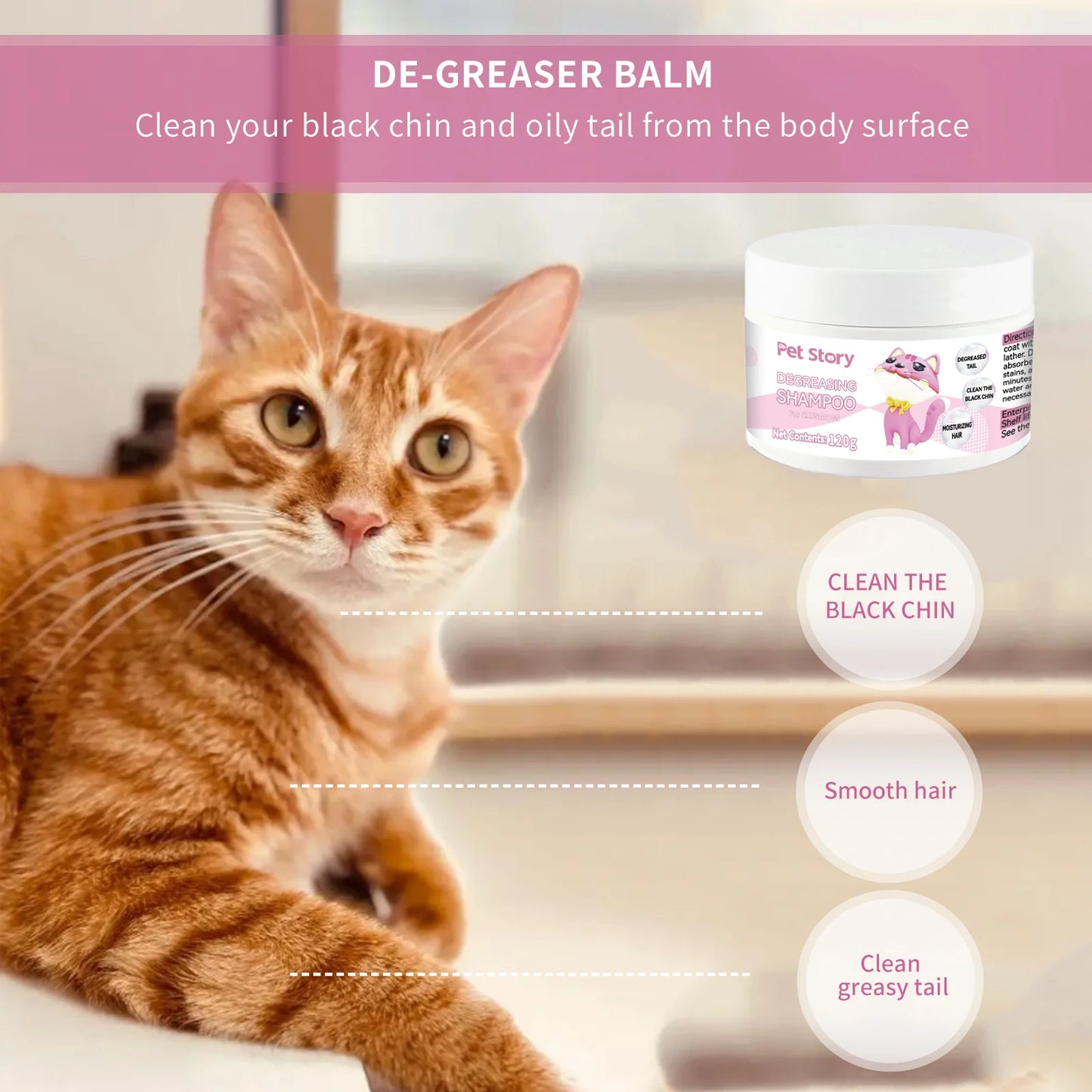 1pcs Premium Whitening Pet Grooming Shampoo - Cat Dog Universal Bath Shampoo With Lasting Fragrance And Clean Formula