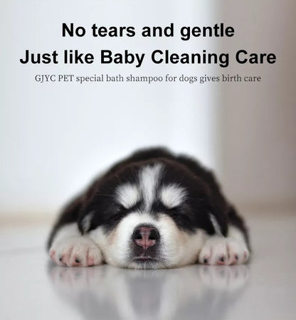Pet Shampoo for Dogs Dry Skin amp Itch Relief Anti-flea Bath Wash Pet Shower Anti Ticks Cats Hair Care Cleaning Shower Gel Soap