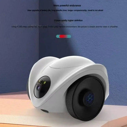 Pet Robot Camera 2MP HD Wifi Cameras Motion Detection Two Way Audio Indoor Dog Treat Camera  Dispenser Feeder for Home Security