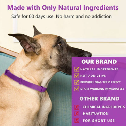 Pet Calm Collar Neck Strap Plastics Cat Dog Soothe Collar Adjustable Relieve Anxiety Remove Restlessness Protection Pet Supplies