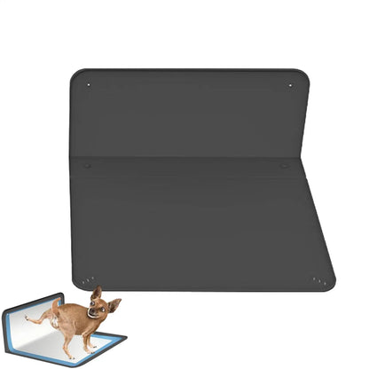 Folding Non Slip Pee Pad Silicone Dog Potty Training Pads Portable Dog Pee Pad Easy-to-clean Pet Pads For All Sizes Of Dog Cats