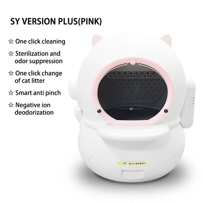 Automatic Cat Box Large Capacity Cat Toilet Drawer Type Easy To Clean