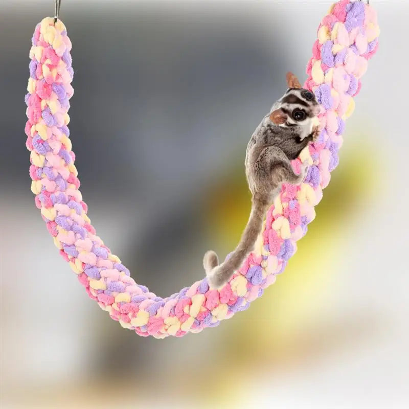 Interesting Rat Toy Wear-resistant Guinea Pig Toy Portable Sugar Glider Plaything Cage Interesting Guinea Pig Toy Rat Accessory