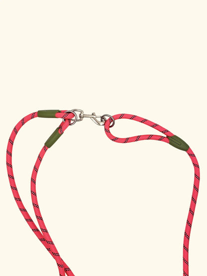Reflective Nylon Leashes Pet Dogs Chain Traction Rope Leads for Running Free Hands Rope Chain for Small Large Dogs
