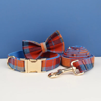 Luxury Dog Leash and Collar ，retractable walking collar for small and big pet .