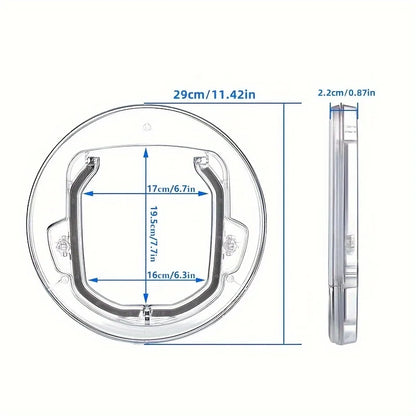 4 Way Locking Cat Doors Cat Flap Door 4 Way Locking Cat Doors Small Pet Door for Cats Small Dogs Puppy Access Hole