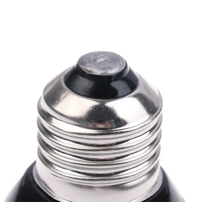 1Pc 220-240V Far Infrared Heating Lamp Black Ceramic E27 Pet Warmer Bulb Brooder Chickens Tortoise Lizard Reptile Light 20-80W