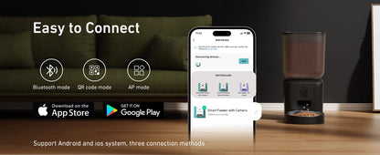 Automatic Dog Feeders with Camera 1080P HD 5G WiFi Pet Feeder Tuya APP Control Automatic Cat Dog Food Dispenser Furpipi