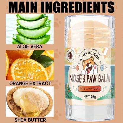 45g Pet Claw Care Cream, Coconut Oil and Niacinamide Pet Claw Cream - Deep Moisturizing, Non-Greasy, Quickly Relieves Dry Claw