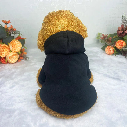 Winter Dog Clothes Sport Hoodies Sweatshirts Warm Coat Clothing Autumn for Small Medium Large Dogs Big  Pets Puppy hooded sweats