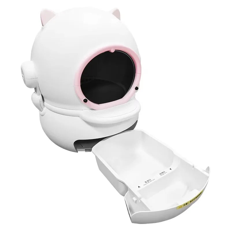 Automatic Cat Box Large Capacity Cat Toilet Drawer Type Easy To Clean