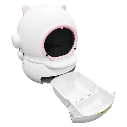 Automatic Cat Box Large Capacity Cat Toilet Drawer Type Easy To Clean