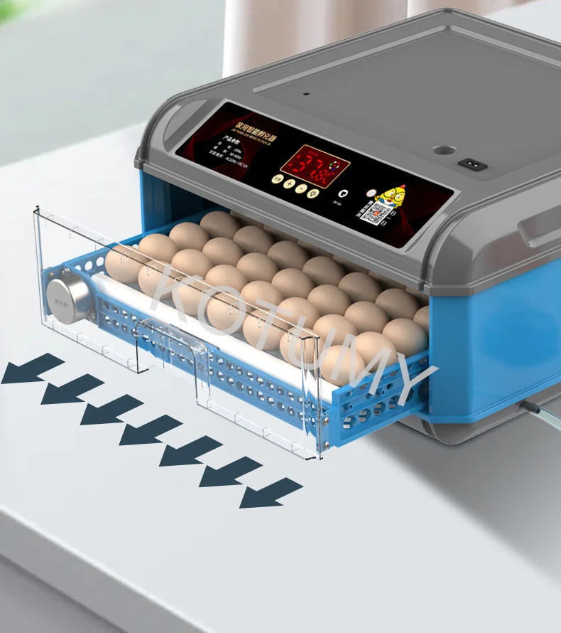 Incubator, Chicken Automatic Intelligent Small Incubator, Chicken Duck Goose Household Incubator, Mini Water Bed Incubator