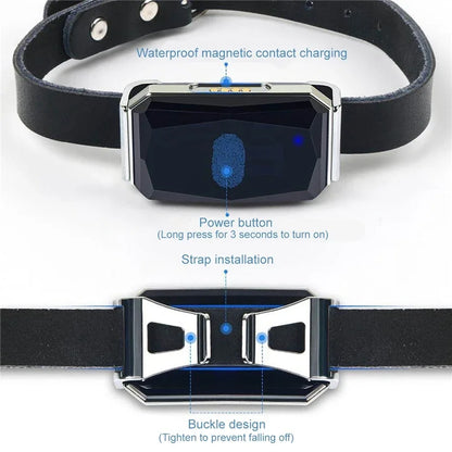 Waterproof Pet GPS Tracker System Locator CatS Dogs Puppy Adjustable Collar Real-Time Call Remote Control GPS Locator