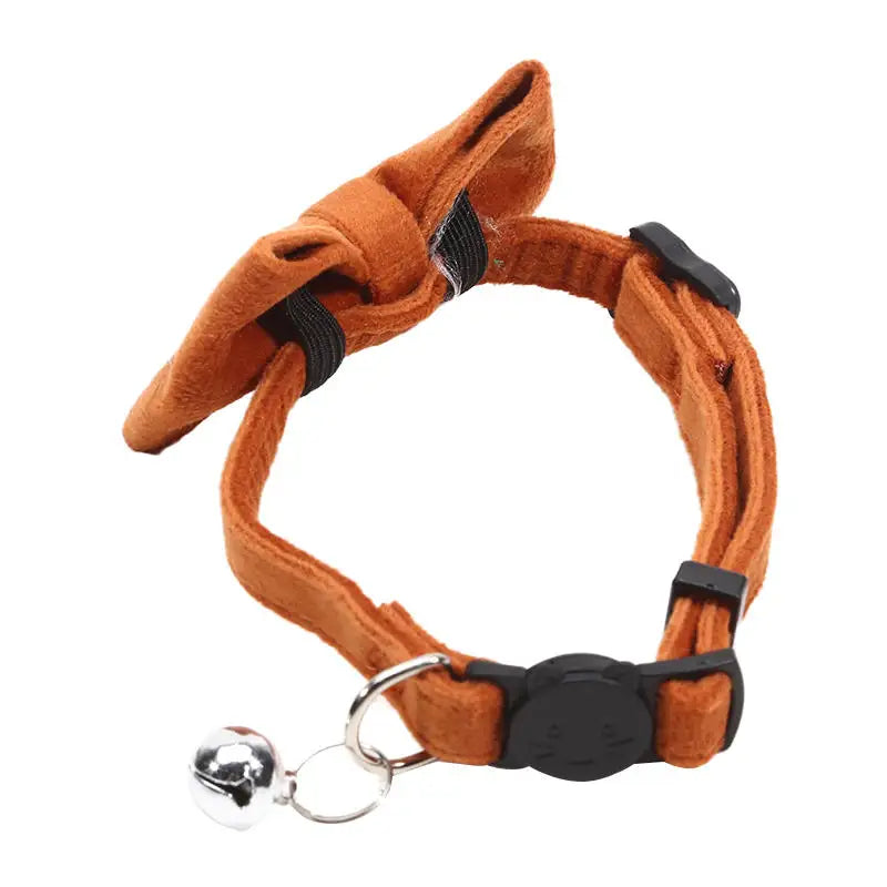Pet Collars New Pet Bow Bell Collars Cute Cat Collars Pet Supplies Multicolor Adjustable Pets Dressing Tool Pets Accessories