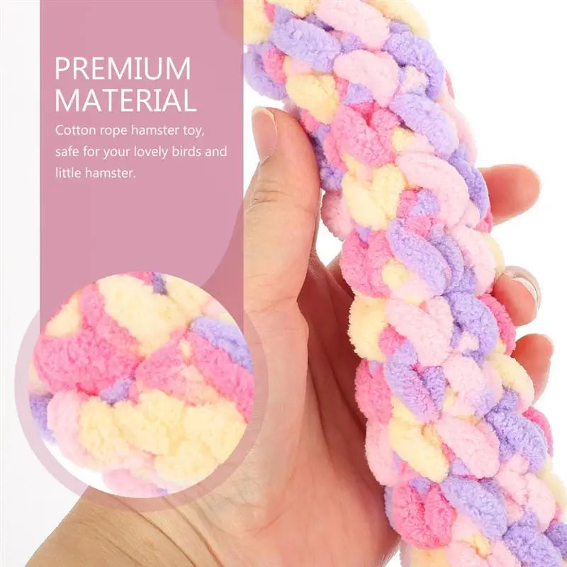 Interesting Rat Toy Wear-resistant Guinea Pig Toy Portable Sugar Glider Plaything Cage Interesting Guinea Pig Toy Rat Accessory