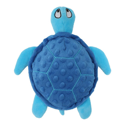 Turtle Squeak Dog Toy Sea Turtle Puppy Plush Pet Toy Play Interactive Supplies