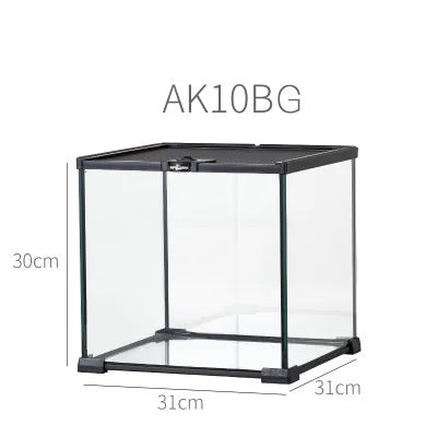 Arboreal Reptile Breeding Box Set for Lizard Snake Horned Frog Spider Scorpion,Climbing Pet Tank and Housing Kit