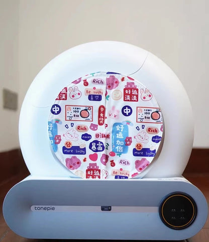 Closed Smart Litter Box Door Curtain Deodorant Pet Accessories Pure Handmade Cotton Deodorant Belt Litter Cat Toilet Cat Supplie