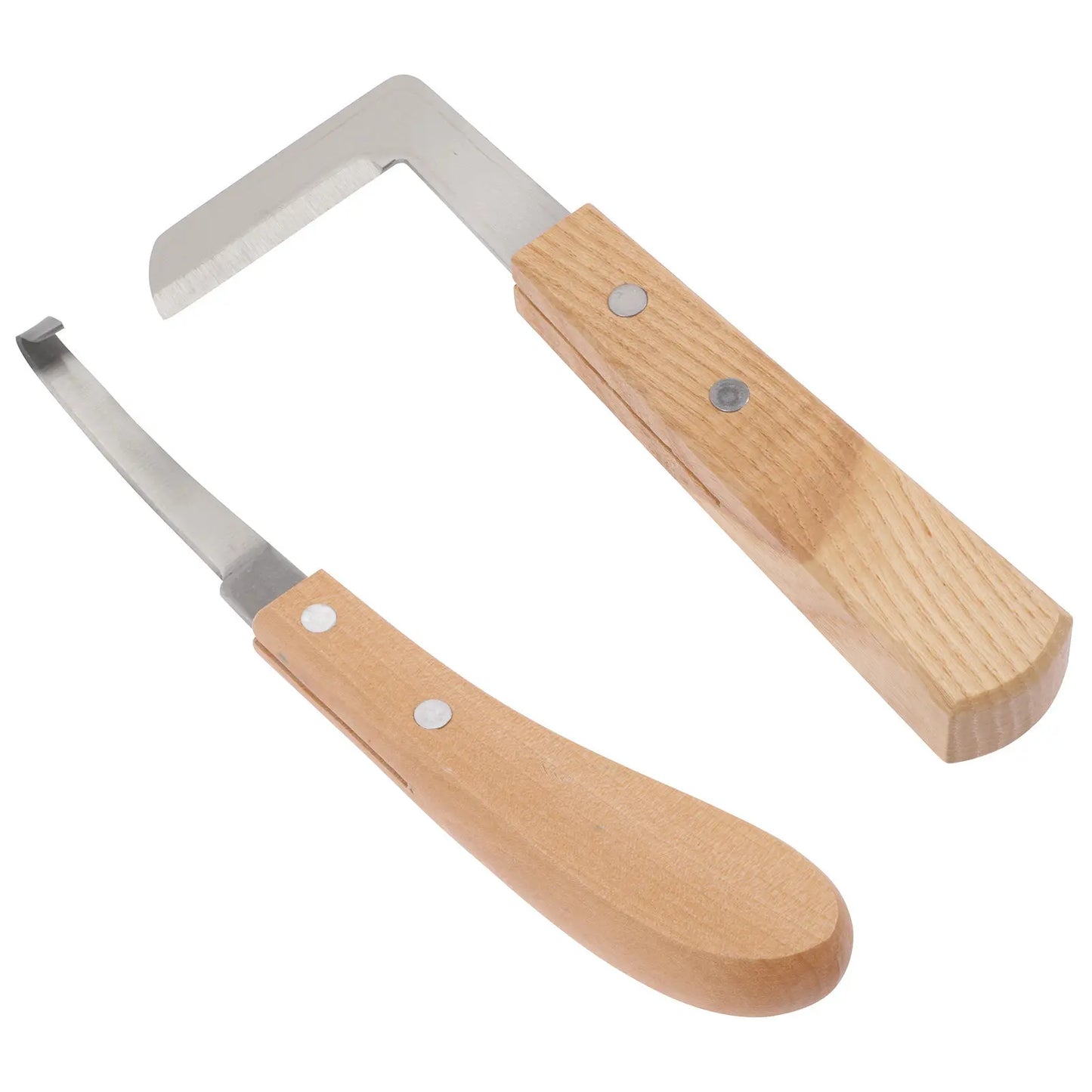 2Pcs Horse Hoof Trimmer Premium Metal Horseshoe Cutter Sharp Blade Easy Operation Portable Hoof Repairing Tool for Donkey Nail
