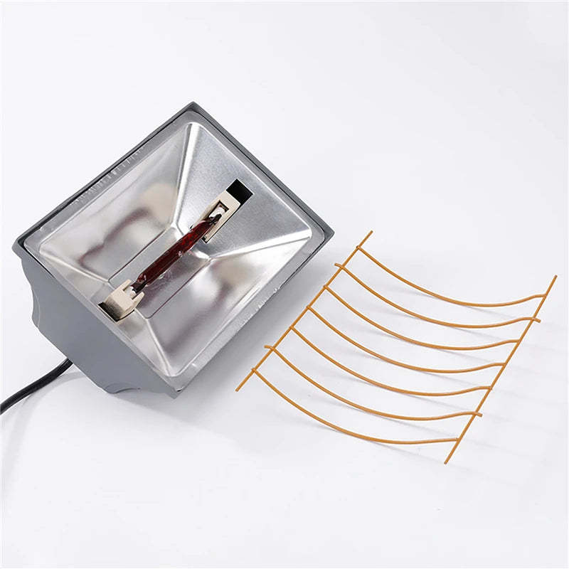Poultry Heating Lamp 250W Constant Temperature Reptiles Animals Chicken Coop Heater Lamps Pet Heating Breeding Equipment