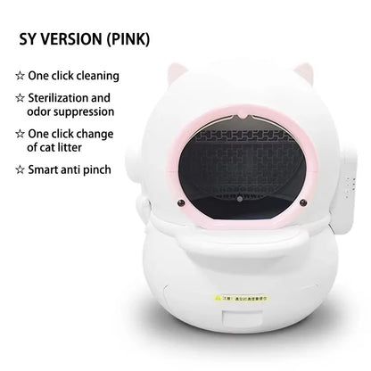 Automatic Cat Box Large Capacity Cat Toilet Drawer Type Easy To Clean