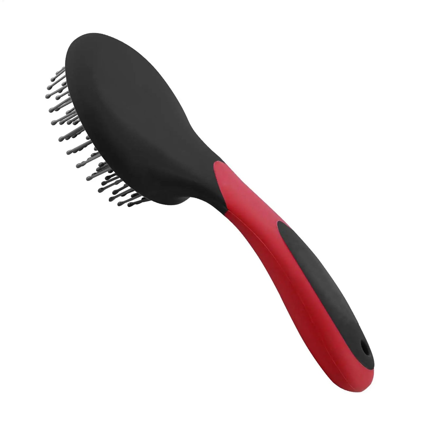 Horse Mane & Tail Brush Professional Humanized Handle Horsetail Comb Horse Grooming Brushes Mane and Tail Brush Pet Brush Comb