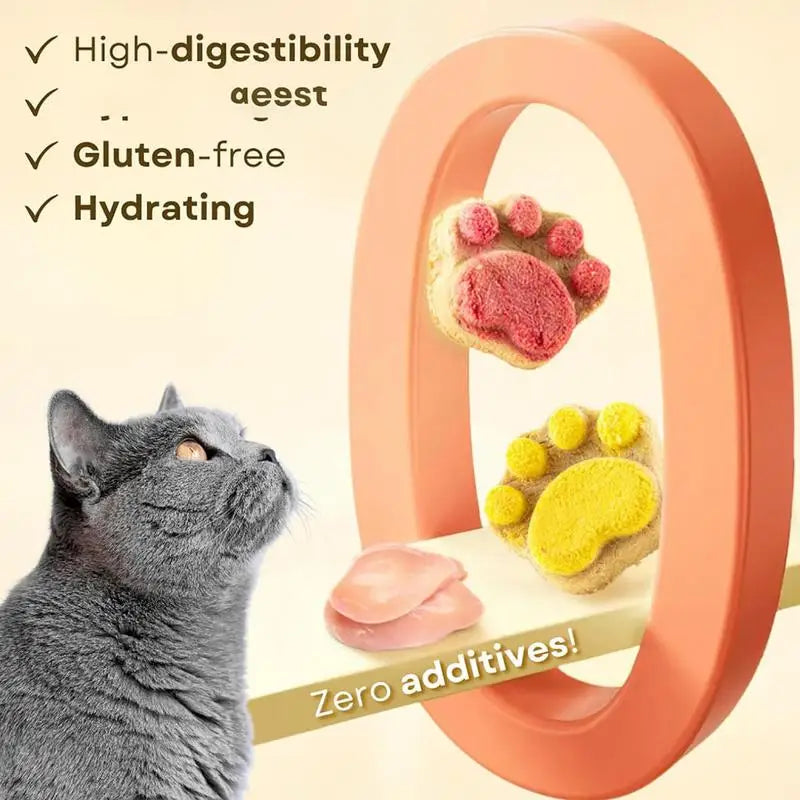 Pet Cat Snacks Freeze-dried Cats Snacks Cat Claw Snacks Cat Dog Universal Snacks Train To Get Rewarded Pet Treats Kitty Food
