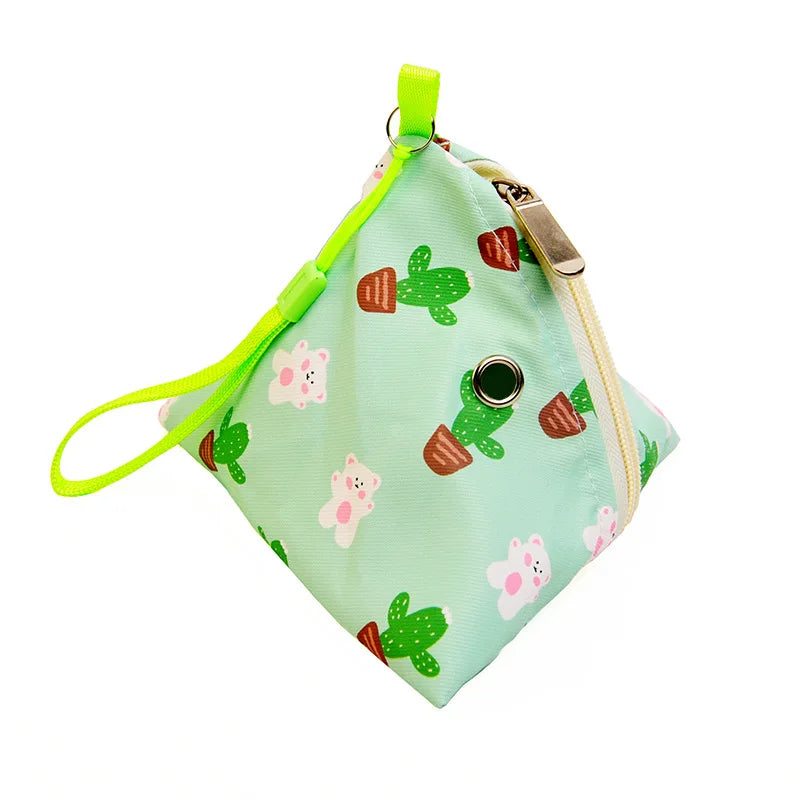 Sugar glider triangular nest for going out, hamster, honey weasel, carry bag, portable, fleece warm nest