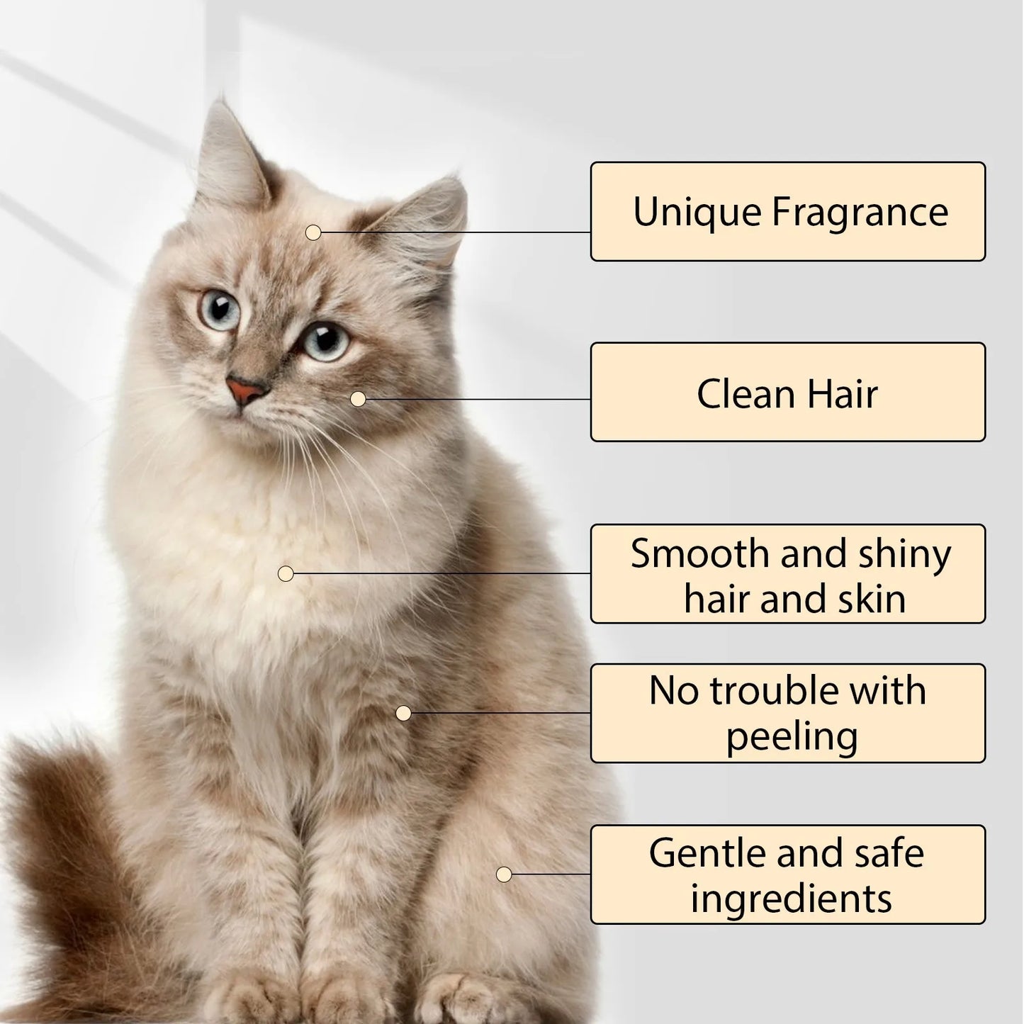 Pet Shampoo Dog Shampoo And Coat Wash For Hydrating Cleansing And Adding To Pet Hair-300ml