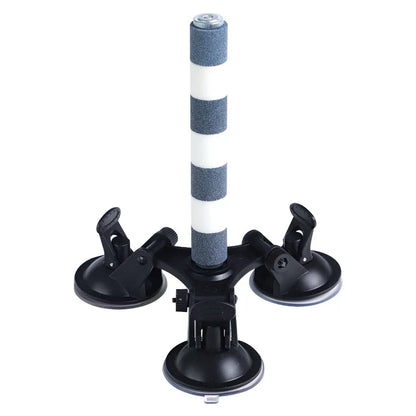 Multi-Functional Perch Stand for Birds with Bird Shower Perch Function Ideal Window Perch for Birds with Secure Suction Cup