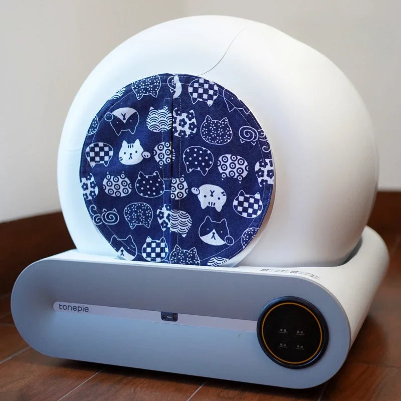 Closed Smart Litter Box Door Curtain Deodorant Pet Accessories Pure Handmade Cotton Deodorant Belt Litter Cat Toilet Cat Supplie