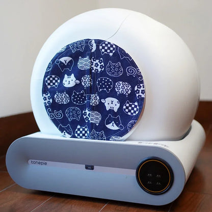 Closed Smart Litter Box Door Curtain Deodorant Pet Accessories Pure Handmade Cotton Deodorant Belt Litter Cat Toilet Cat Supplie