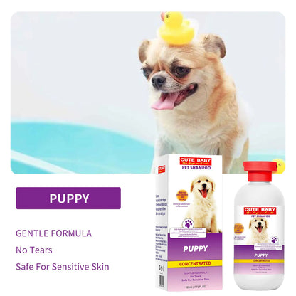 1pcs Premium Whitening Pet Grooming Shampoo - Cat Dog Universal Bath Shampoo With Lasting Fragrance And Clean Formula