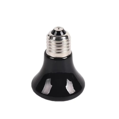 E27 Pet Heating Lamp for Turtle Snake lizard Infrared Ceramic Heat Light Reptile Lamp Anti-Scald Cage Protects Chicks UK Plug