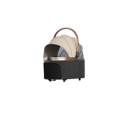 Pet 2-in-1 Portable Foldable Pet Strollers with Detachable Bag for Dogs Cats and Small Outdoor Pet Carts Basket Can Be Separated