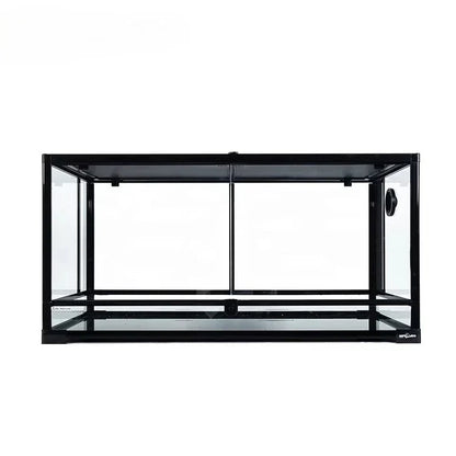 50 Gal 189 L Reptile Tank With Full Glass Sides Custom  Reptile Habitat Products Black Reptile Terrarium Cage