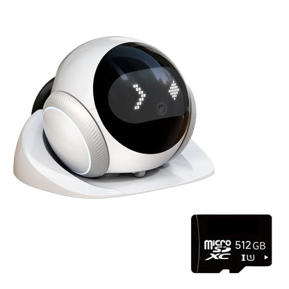 Famue Smart Robot Camera 5G WiFi HD 2K Camera Pet Tracking Laser Indicator TUYA Pet Camera Auto Charging Auto Obstacle Avoidance