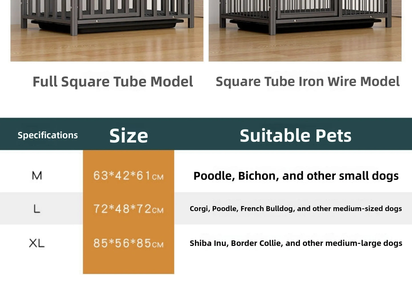 Indoor Large Medium Dog Cage with Toilet Pet Dog House Fence for Samoyed Labr Dog Cages Kennels And Run Outdoor Supplies