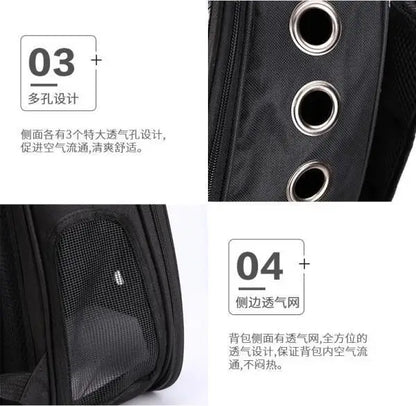 Shoulder Capsule Pet Bag, Go Out Portable Backpack, Cat Bag, Cat Supplies, Travel Bag, Carrier Space, Wholesale, New